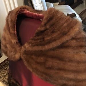 Vintage mink stole